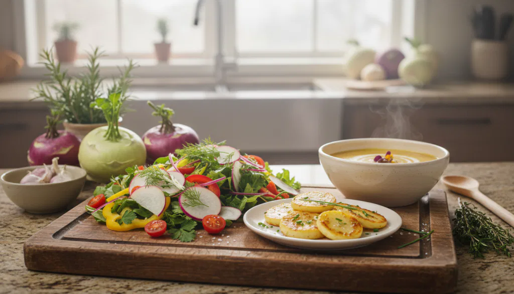 gesund und abwechslungsreich kohlrabi rezepte