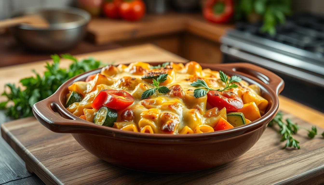 gemüseauflauf mit käse überbacken chefkoch