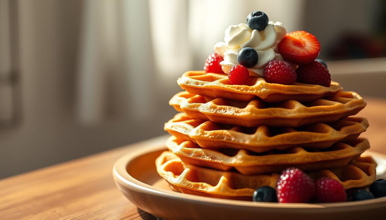 Knusprige Waffeln