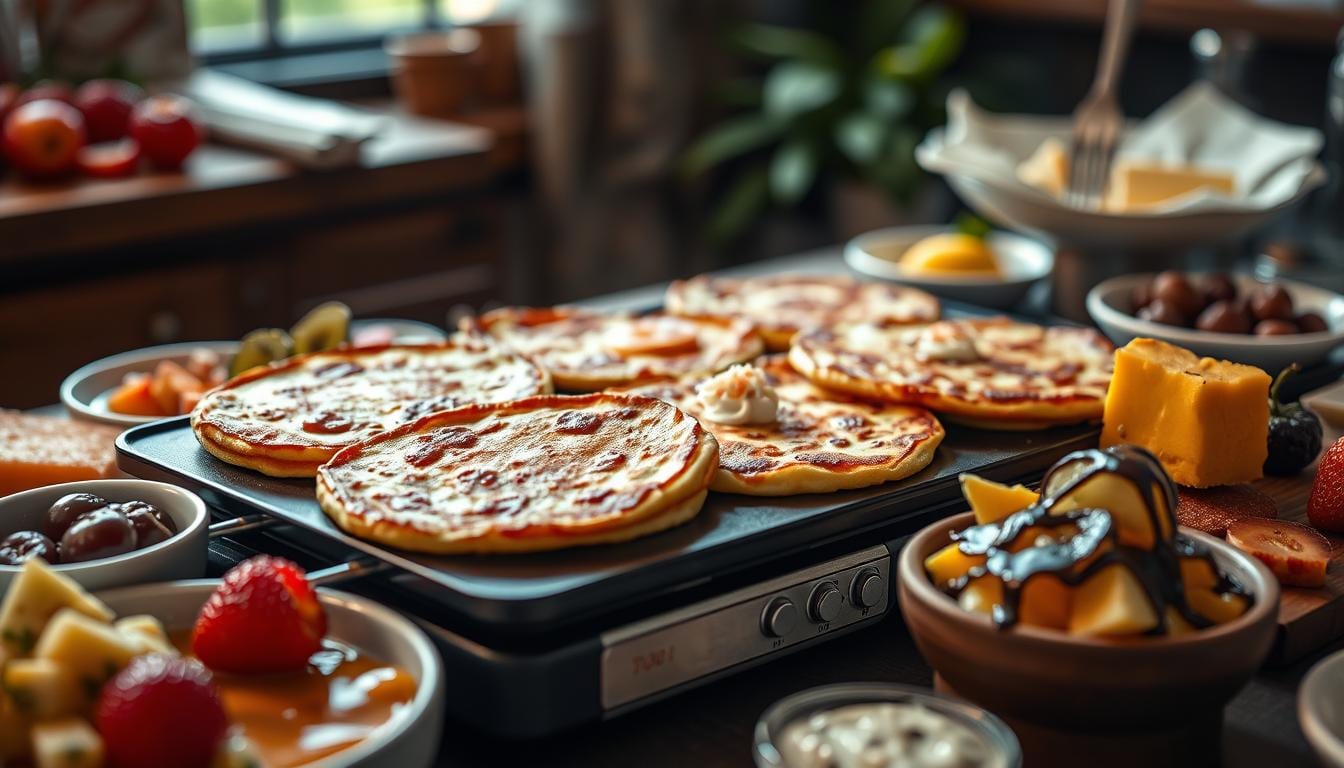 Pfannkuchen Raclette Pfannkuchen Raclette