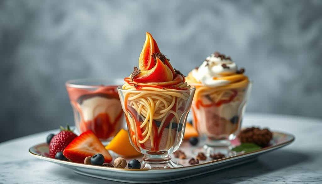Spaghettieis Variationen