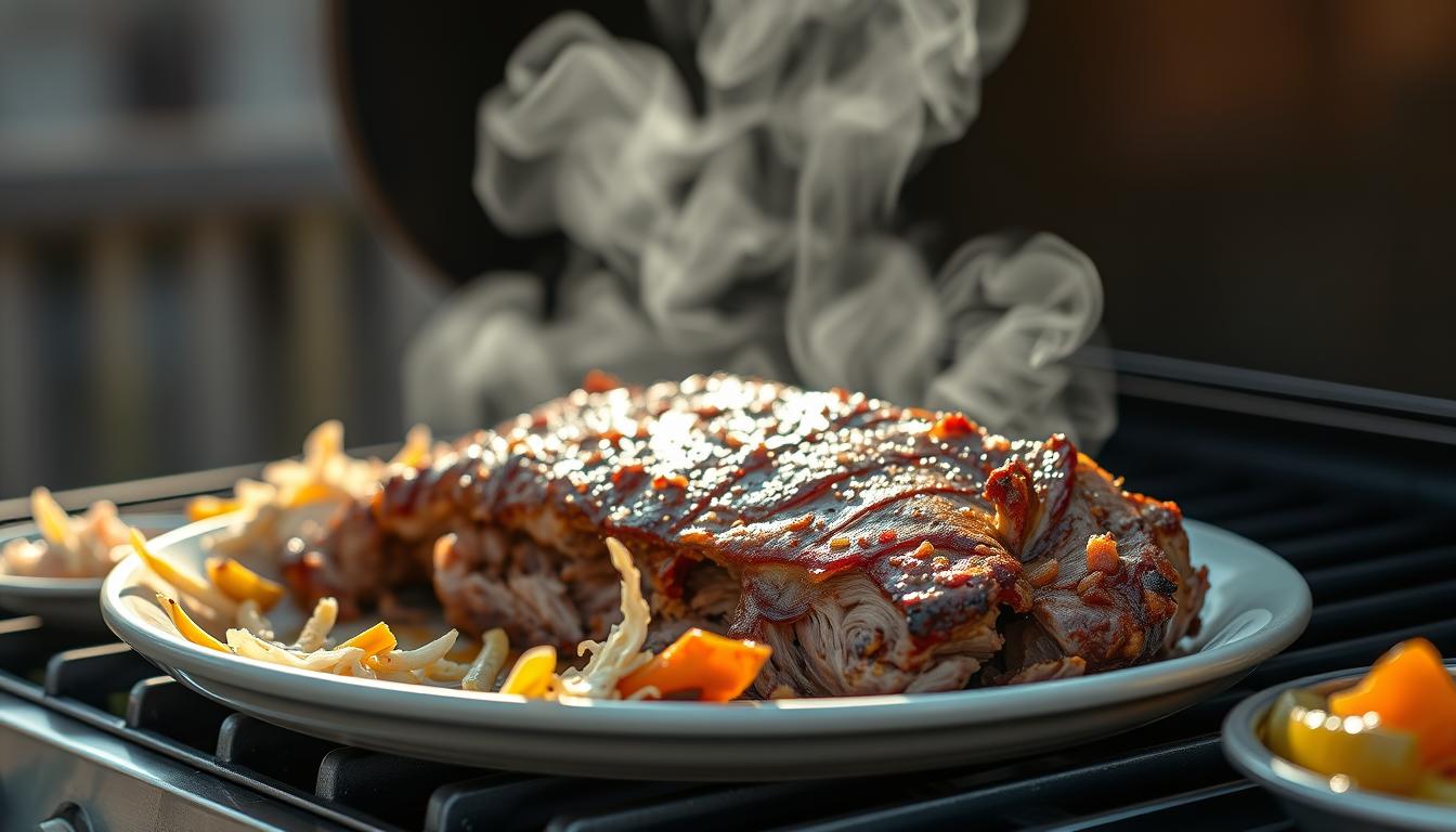 pulled Pork Gasgrill