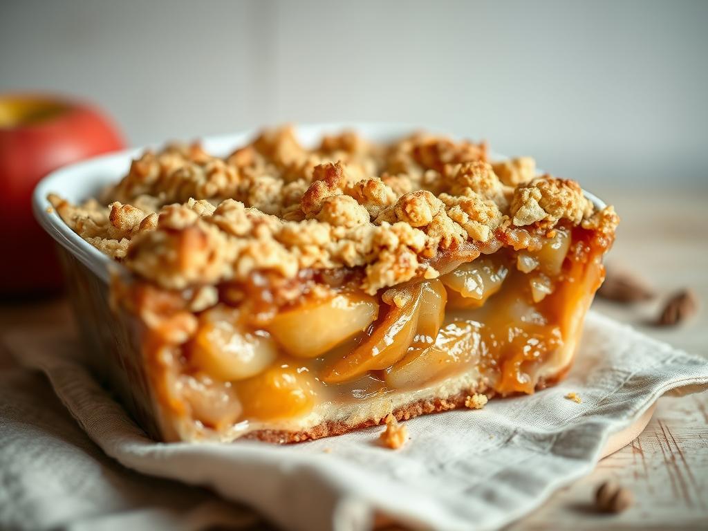 Rezept Apfel Crumble