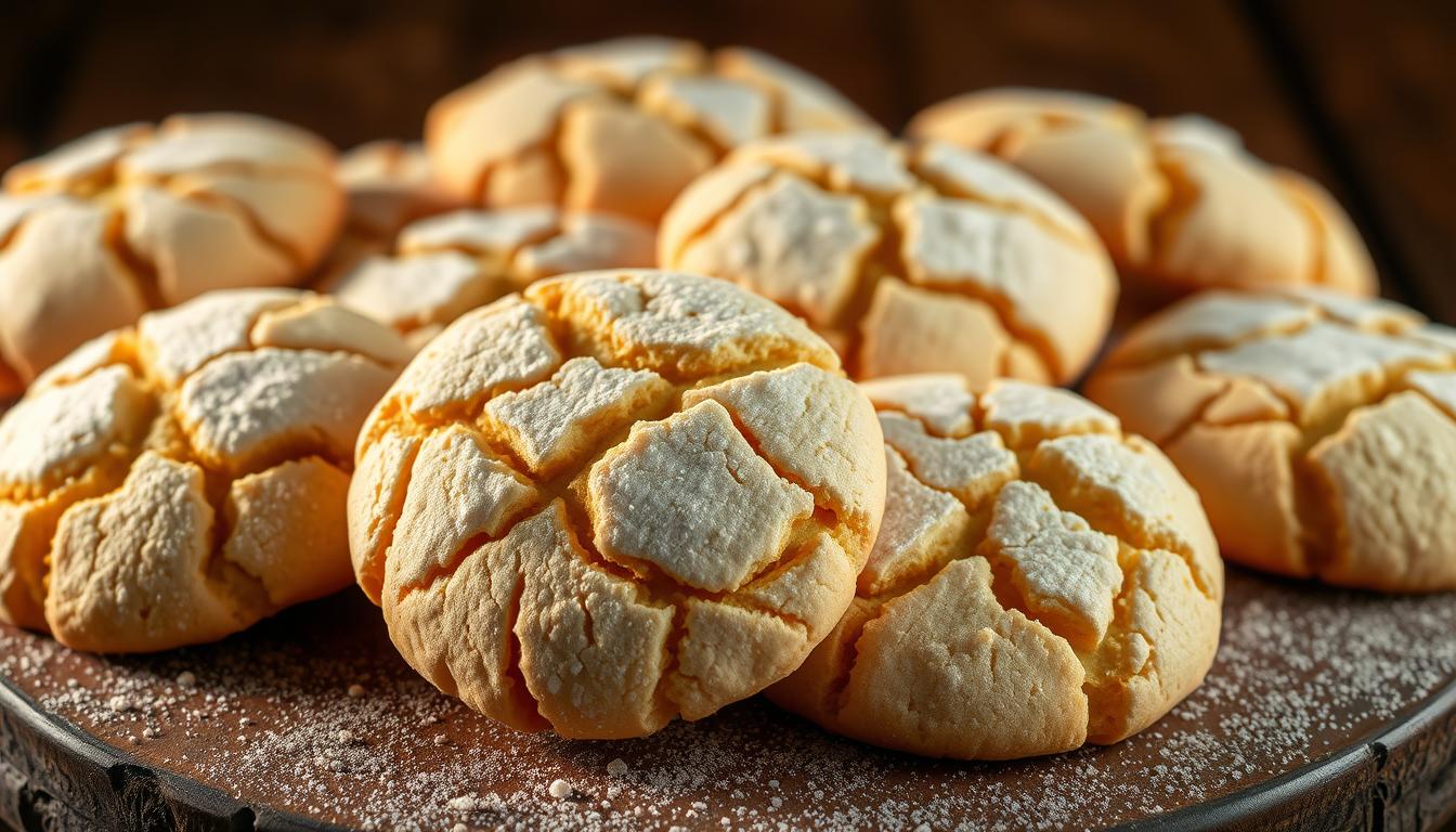 lemon Crinkle Cookies