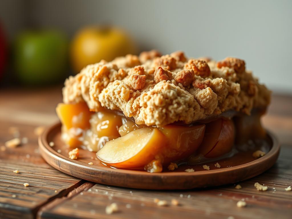 Low Carb Apple Crumble