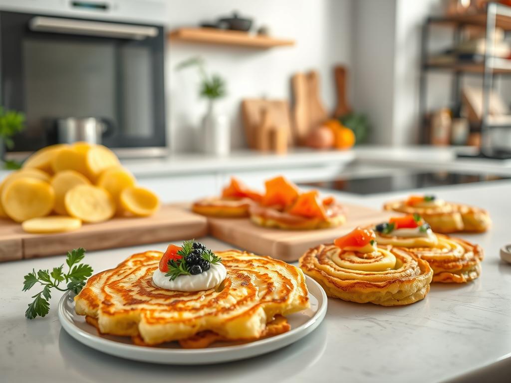 Moderne Reibekuchen Variationen Moderne Reibekuchen Variationen