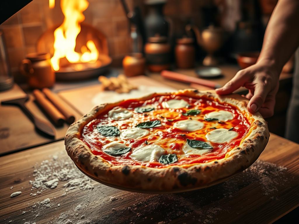 Knusprige Pizza backen Knusprige Pizza backen