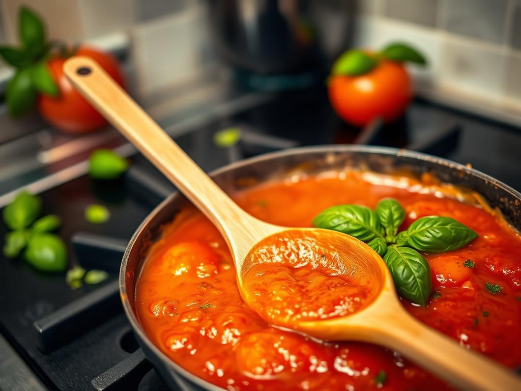 Tomatensauce für Pizza Parma Tomatensauce für Pizza Parma