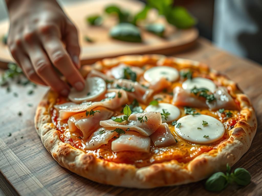 Thunfisch Pizza Zubereitung Thunfisch Pizza Zubereitung