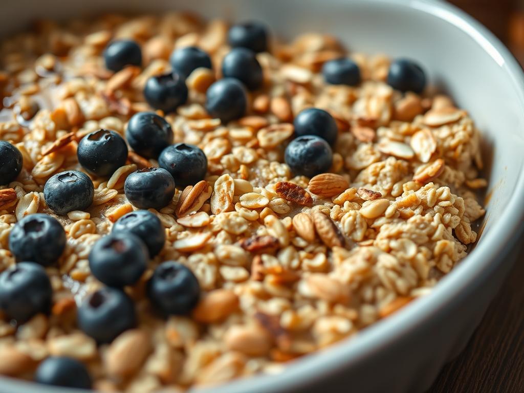 Overnight Baked Oats Meal Prep Overnight Baked Oats Meal Prep