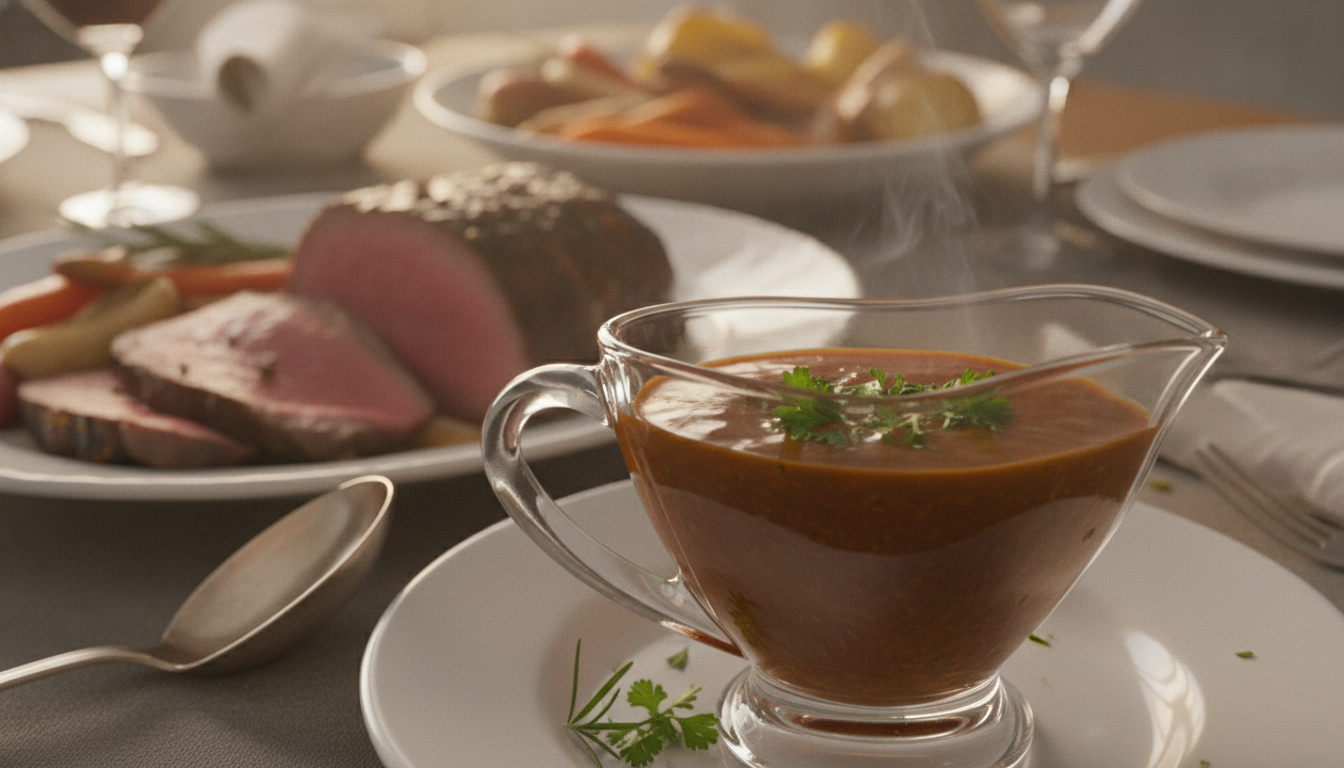 Sauce zum Roastbeef